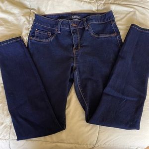 Dark Wash Stretch Skinny Jeans